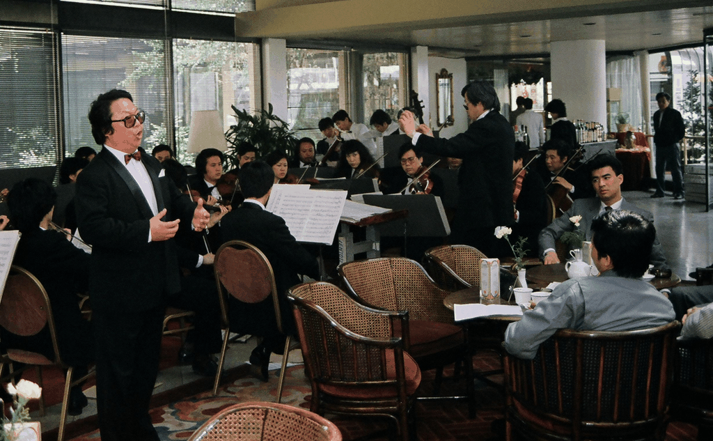 80年代涉外饭店乐队演奏