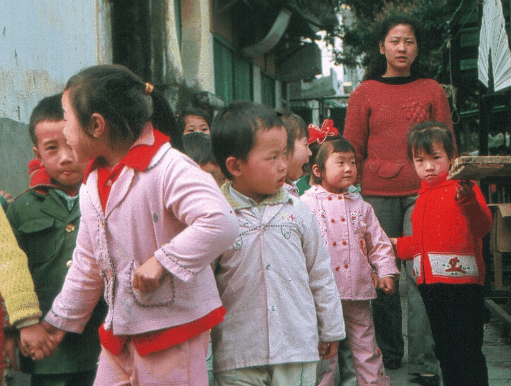 八十年代街头儿童群像
