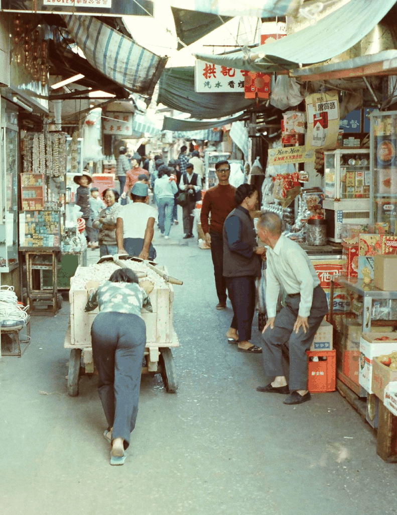 香港七八十年代街头