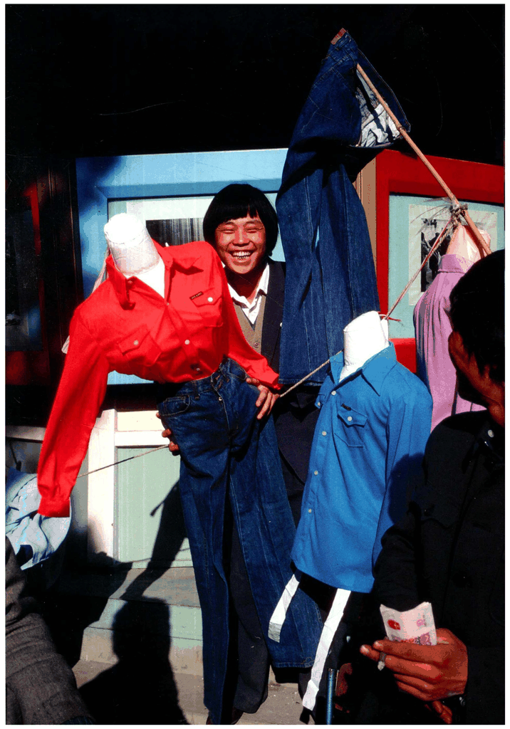 80年代末街头时尚商贩